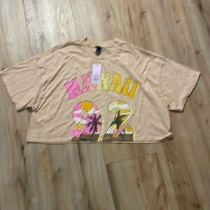 New with tag crop top size large wild fable